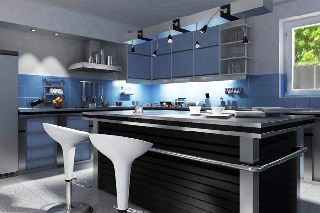 Ahorrar con iluminación led. la opción más acertada Iluminacion led cocina y dormitorios