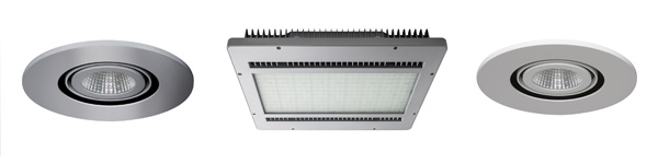 empotrabes led de la marca Sharp