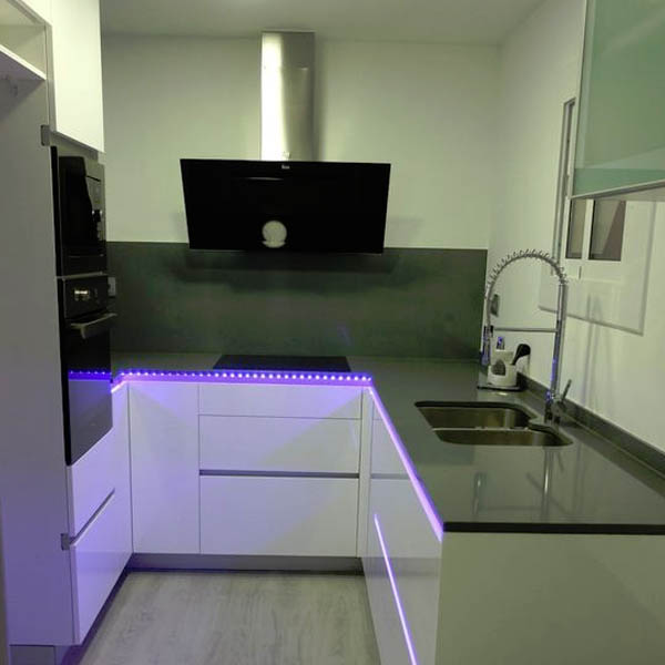 tiras led cocina