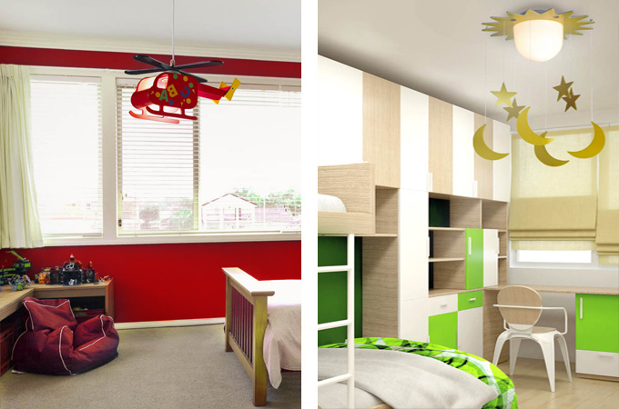 5 ideas para decorar el techo de la habitación infantil