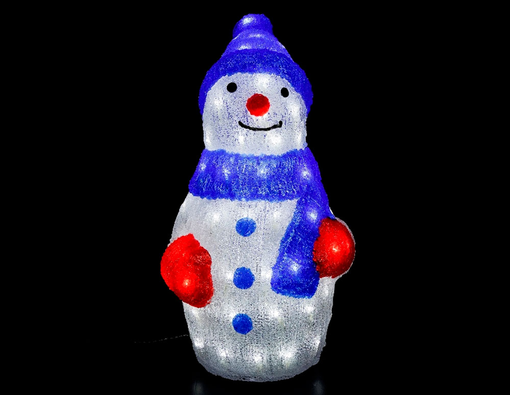 Muñeco de nieve Navidad para exteriores