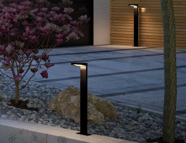 Baliza LED solar Ryse con sensor de movimiento